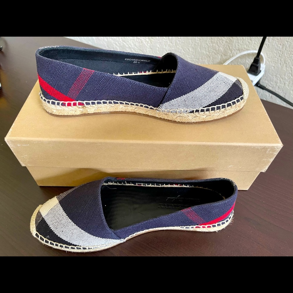 Authentic Burberry Espadrilles
